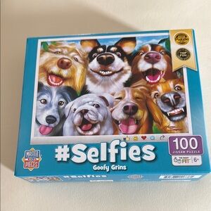 Master kids Pieces: Selfies Goofy Grins 100 Jigsaw Puzzle